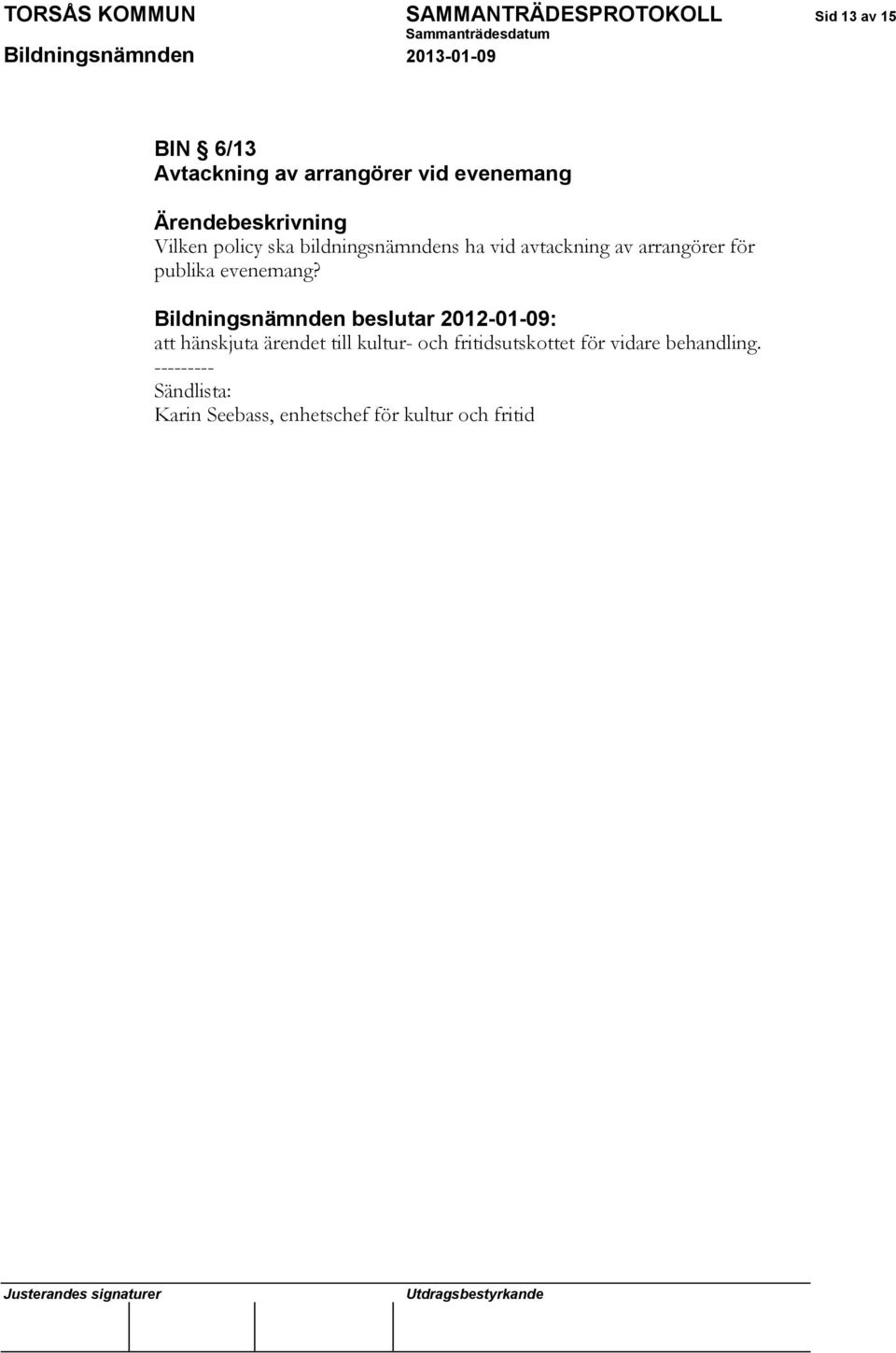 evenemang?