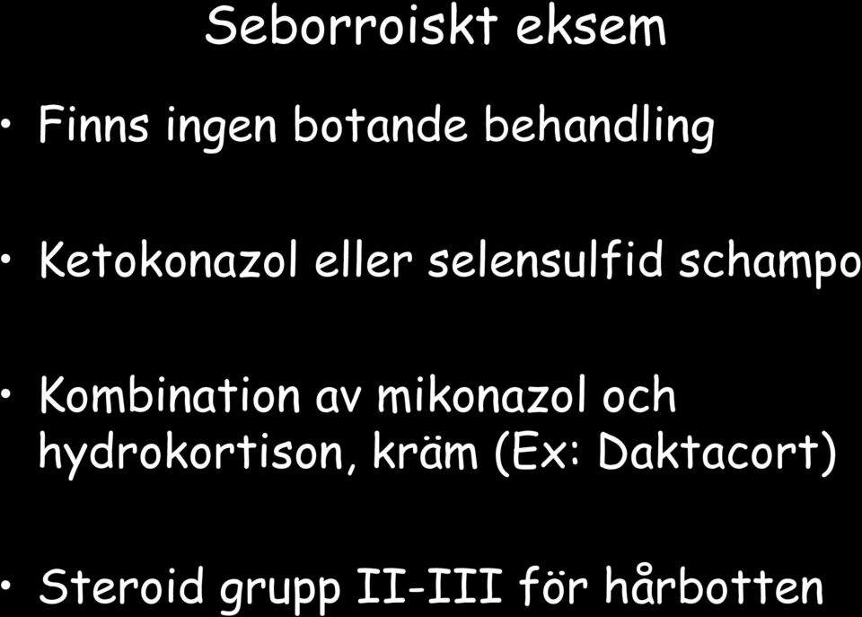 schampo Kombination av mikonazol och