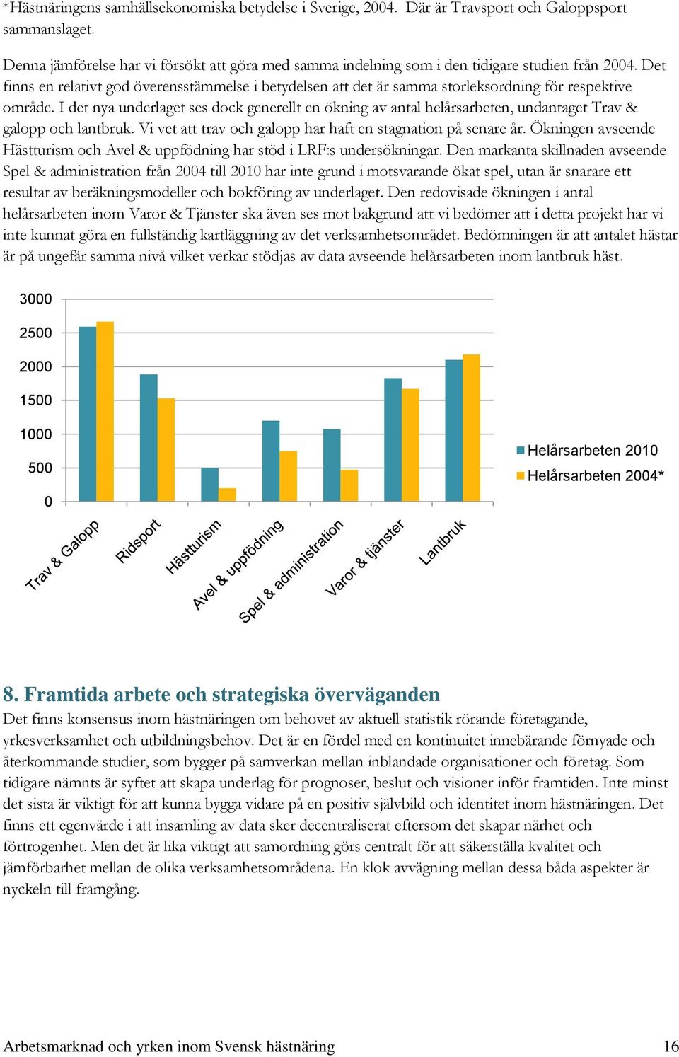 Det finns en relativt god överensstämmelse i betydelsen att det är samma storleksordning för respektive område.