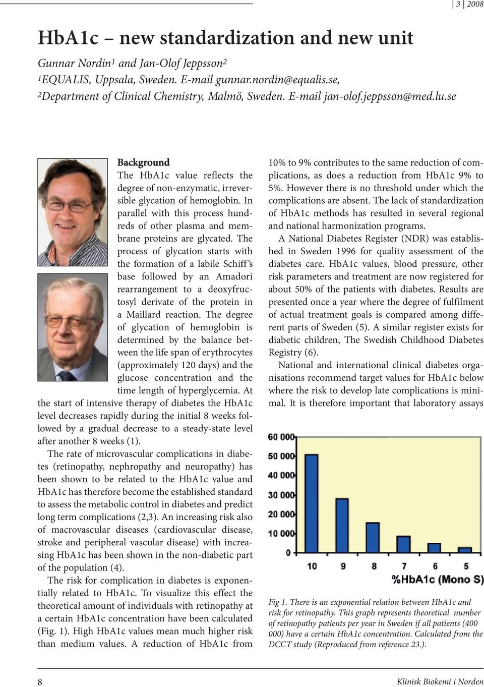 In parallel with this process hundreds of other plasma and membrane proteins are glycated.