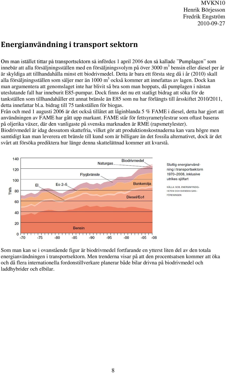 Detta är bara ett första steg då i år (2010) skall alla försäljningsställen som säljer mer än 1000 m 3 också kommer att innefattas av lagen.