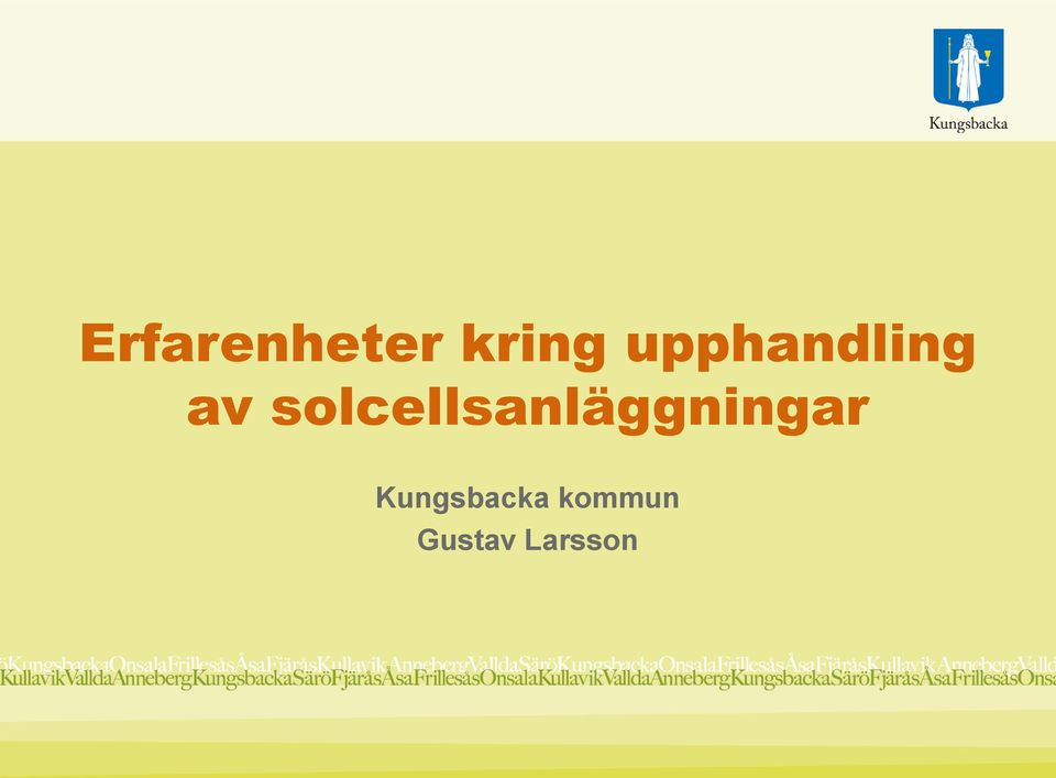 solcellsanläggningar