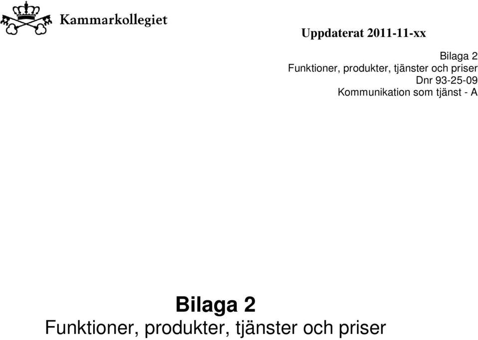 tjänster och priser 