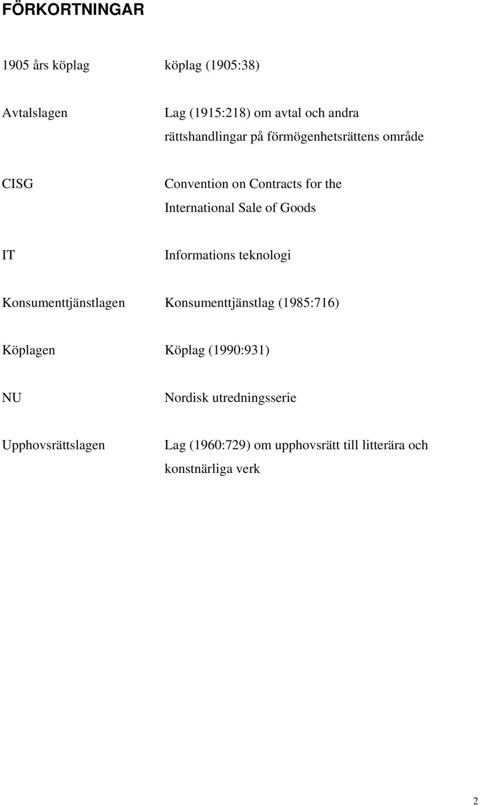 Goods IT Informations teknologi Konsumenttjänstlagen Konsumenttjänstlag (1985:716) Köplagen Köplag