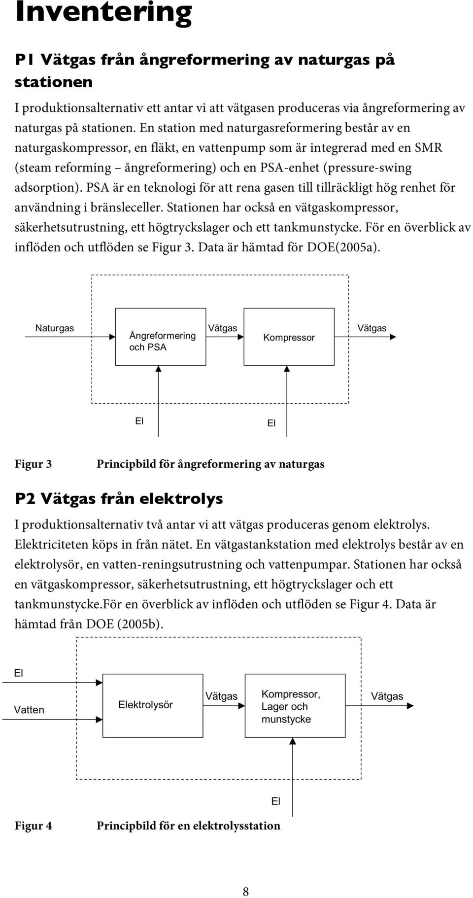 PSA är en teknologi för att rena gasen till tillräckligt hög renhet för användning i bränsleceller.