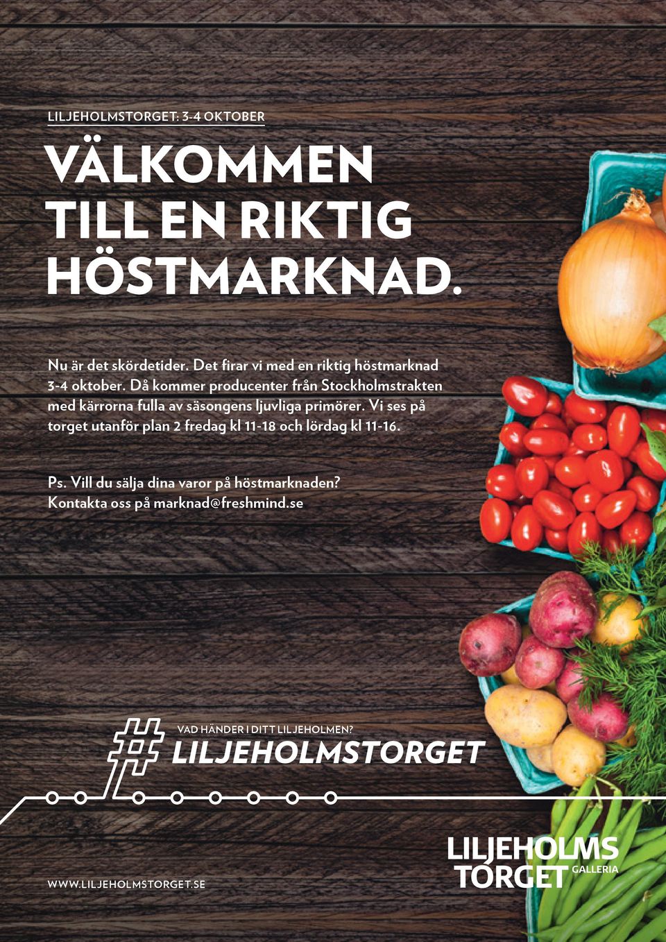 Då kommer producenter från Stockholmstrakten med kärrorna fulla av säsongens ljuvliga primörer.