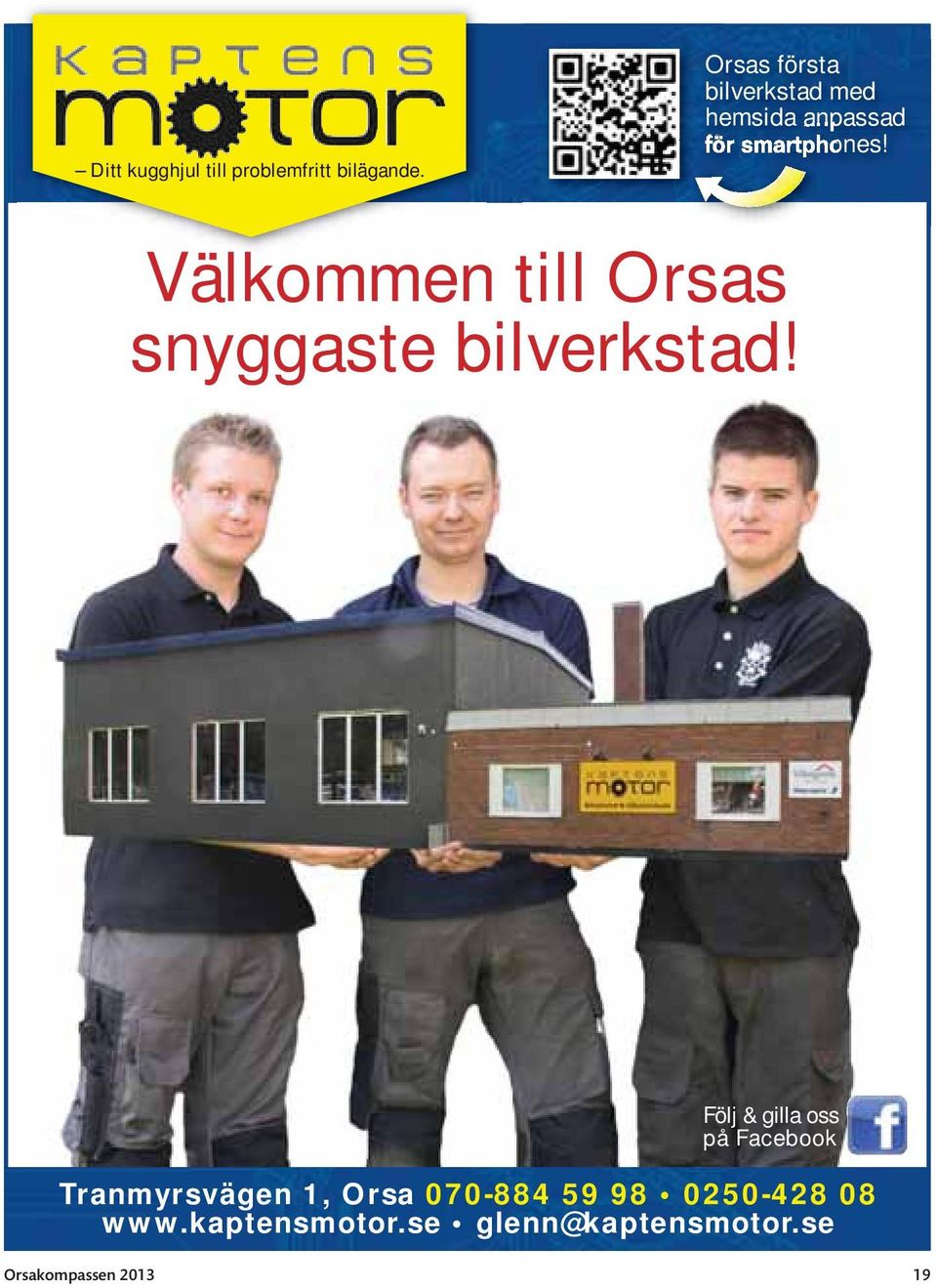 Välkommen till Orsas snyggaste bilverkstad!