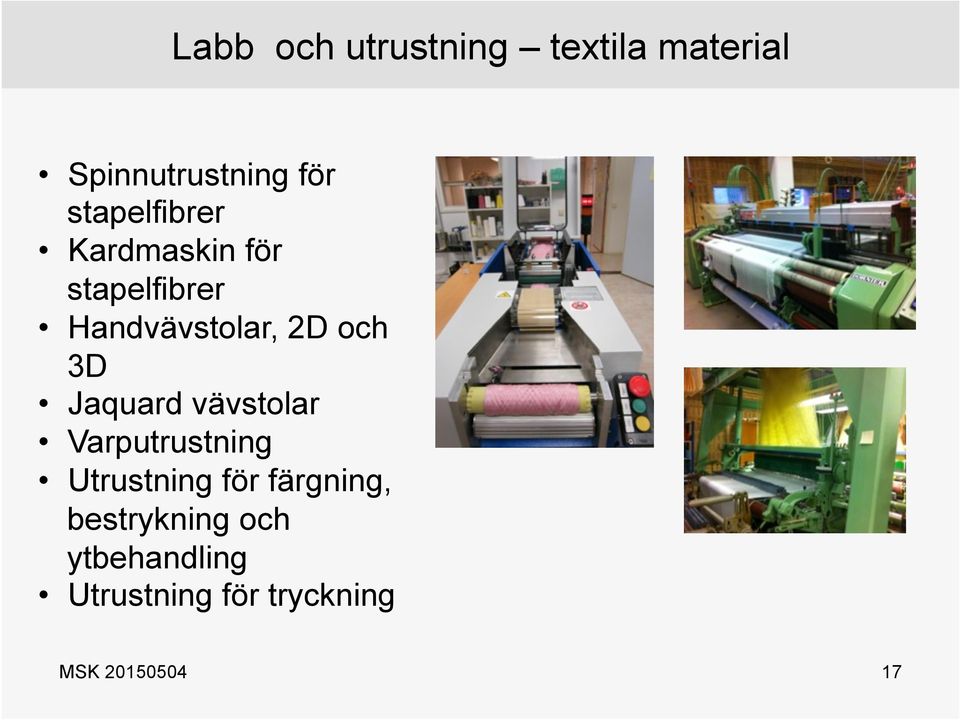 3D Jaquard vävstolar Varputrustning Utrustning för färgning,