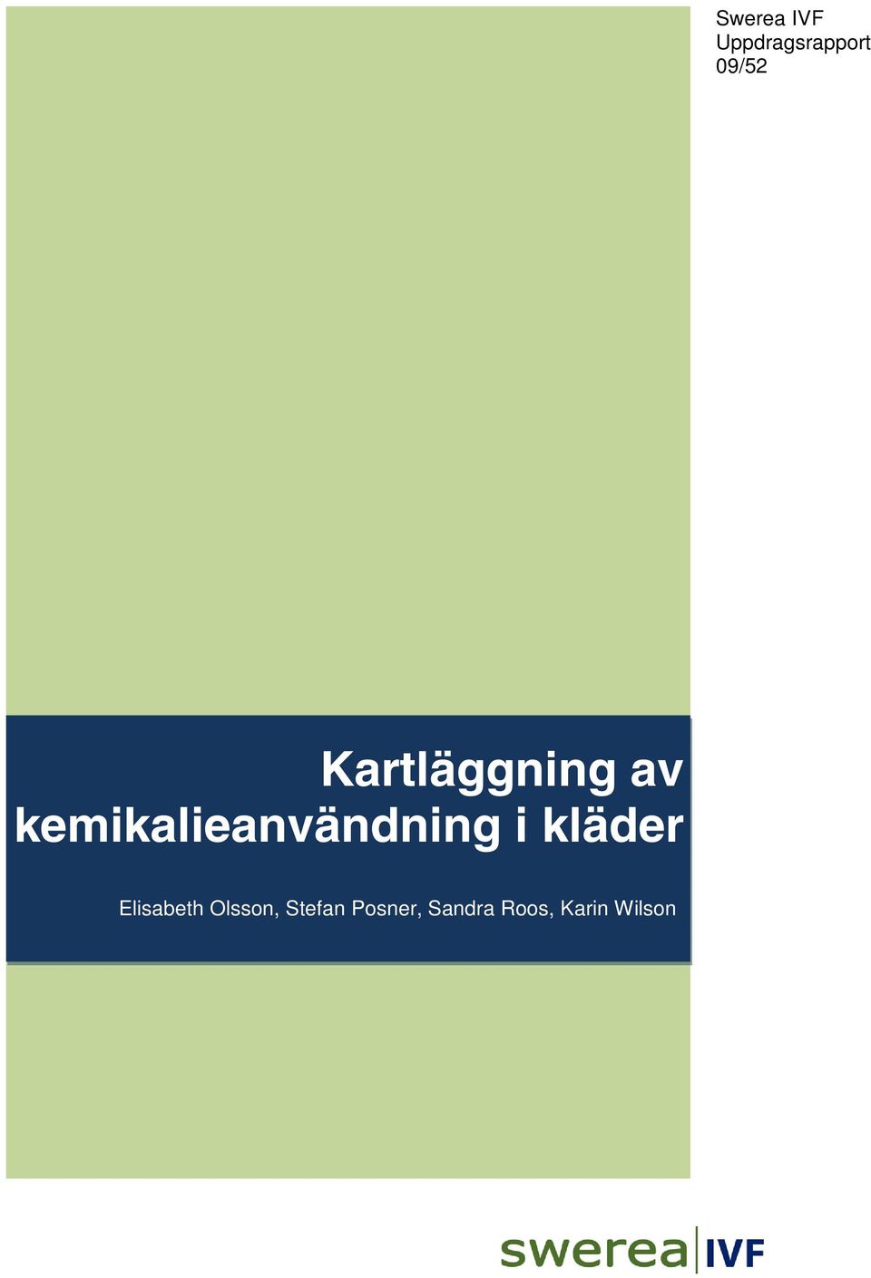 kemikalieanvändning i kläder