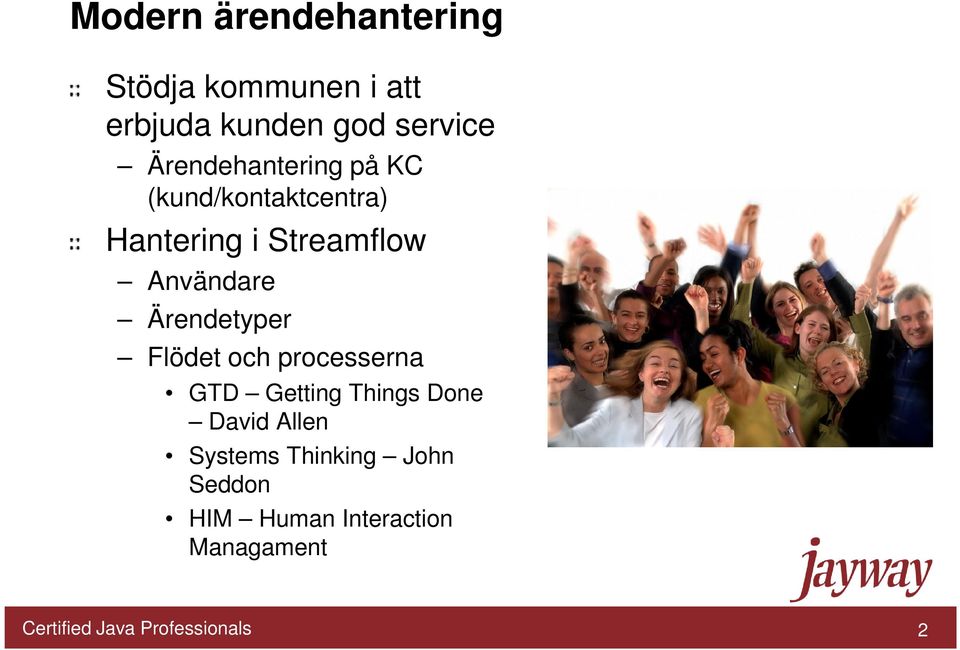 Ärendetyper Flödet och processerna GTD Getting Things Done David Allen