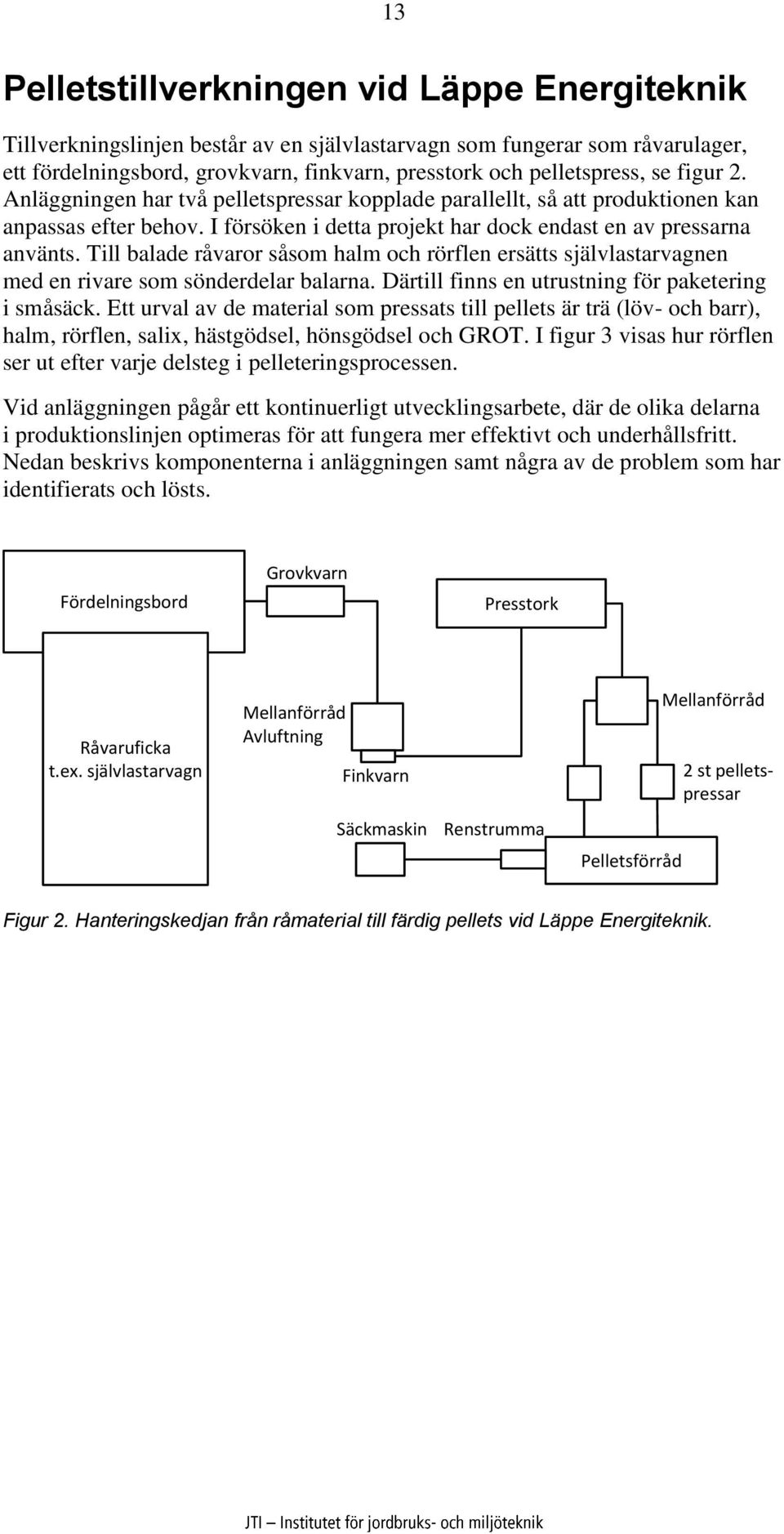 Till balade råvaror såsom halm och rörflen ersätts självlastarvagnen med en rivare som sönderdelar balarna. Därtill finns en utrustning för paketering i småsäck.