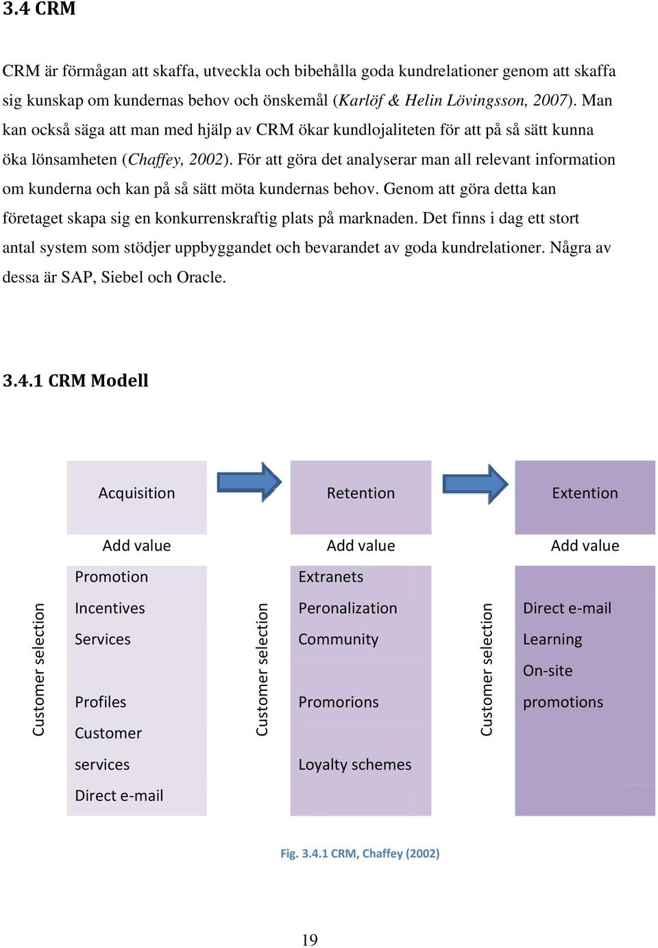 För att göra det analyserar man all relevant information om kunderna och kan på så sätt möta kundernas behov. Genom att göra detta kan företaget skapa sig en konkurrenskraftig plats på marknaden.