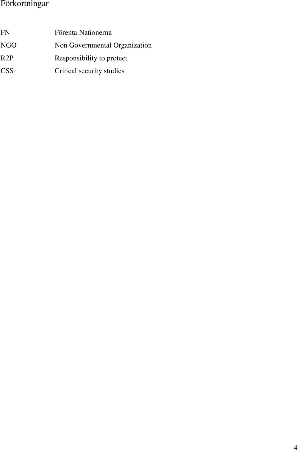 Governmental Organization