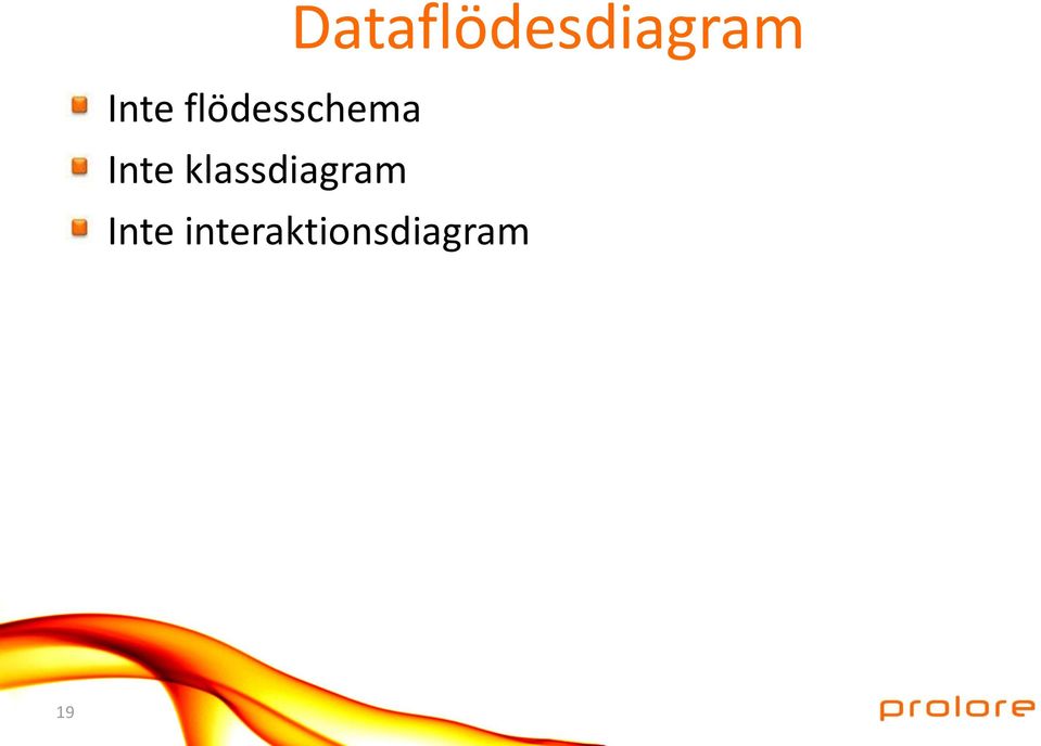 Inte klassdiagram