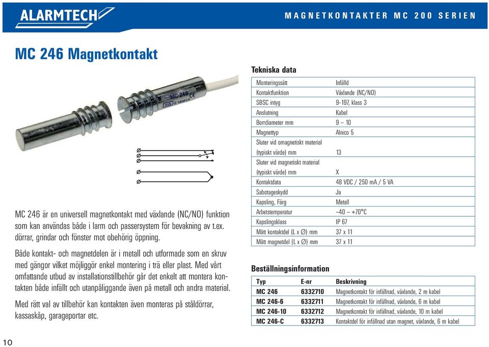 Med vårt omfattande utbud av installationstillbehör går det enkelt att montera kontakten både infällt och utanpåliggande även på metall och andra material.