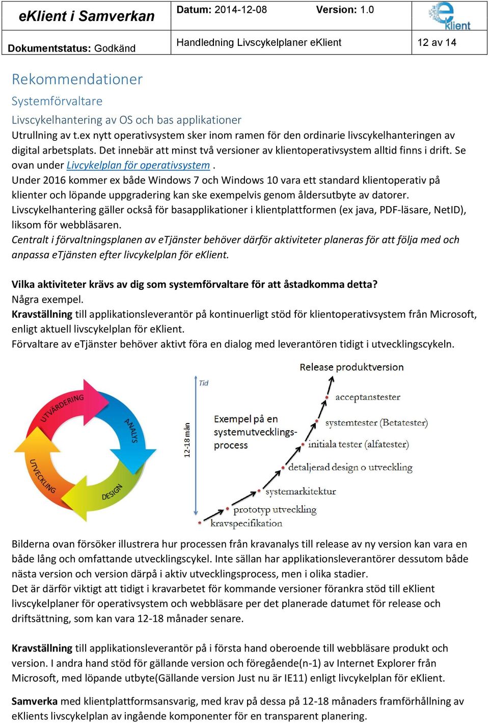 Se ovan under Livcykelplan för operativsystem.