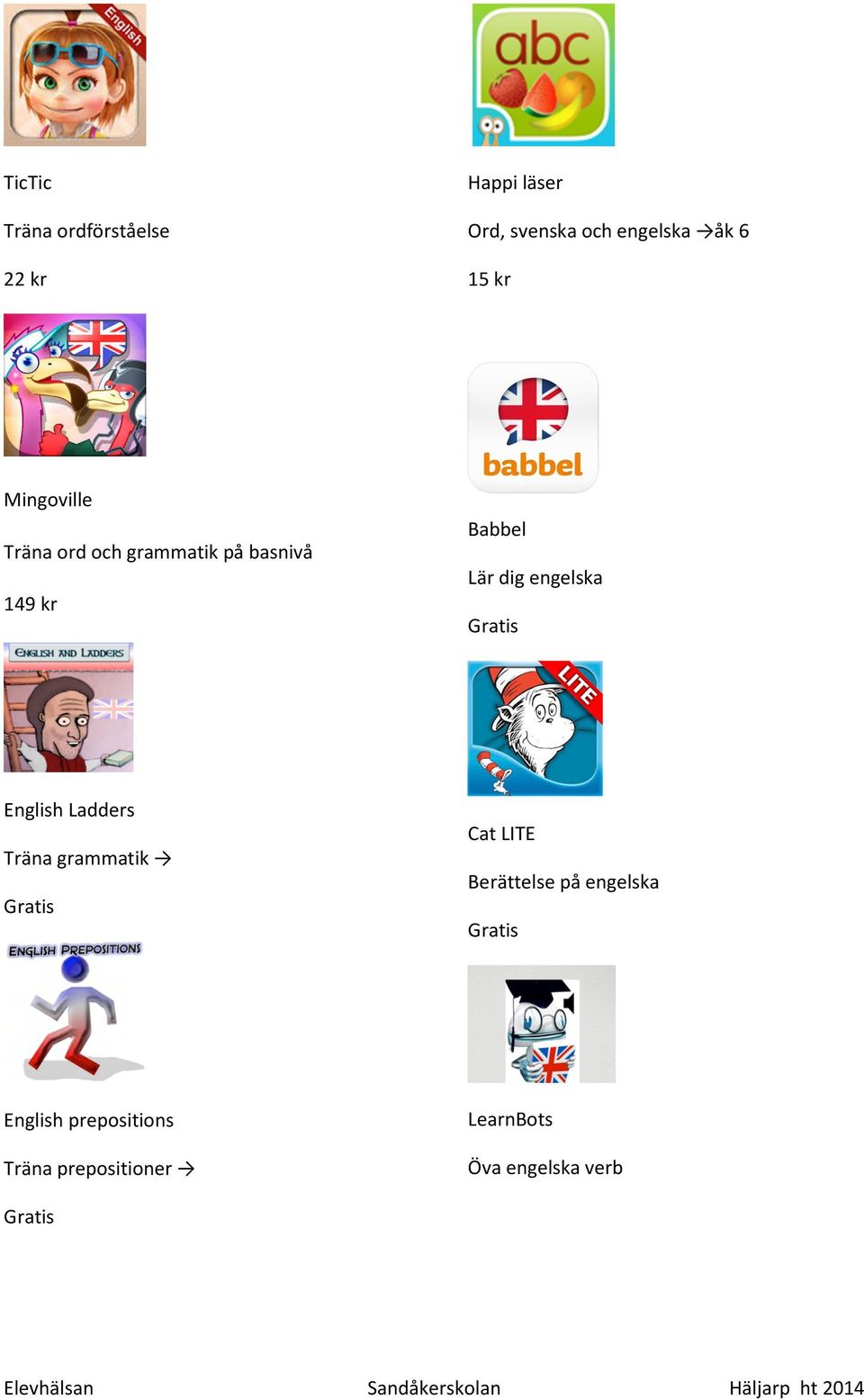 engelska English Ladders Träna grammatik Cat LITE Berättelse på