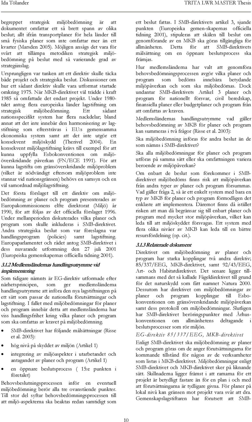 Ursprungligen var tanken att ett direktiv skulle täcka både projekt och strategiska beslut. Diskussioner om hur ett sådant direktiv skulle vara utformat startade omkring 1975.