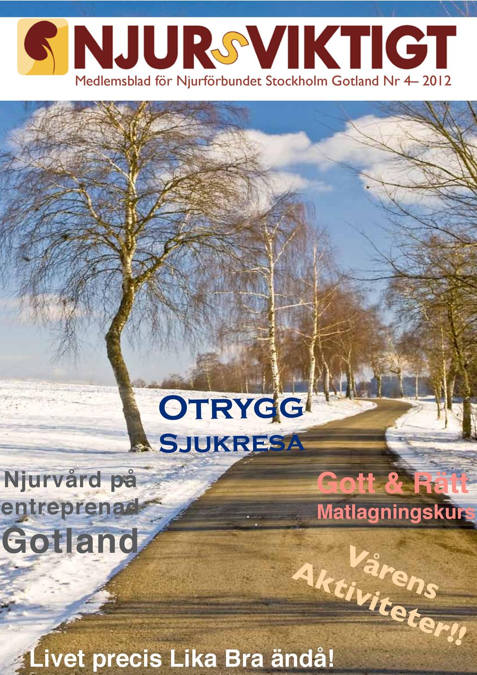 Gotland Otrygg Sjukresa Gott & Rätt