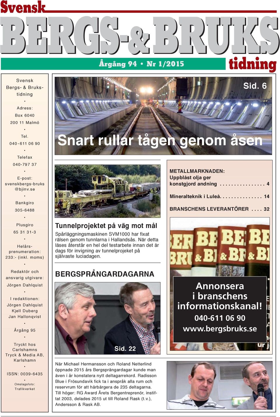 branschens informationskanal!