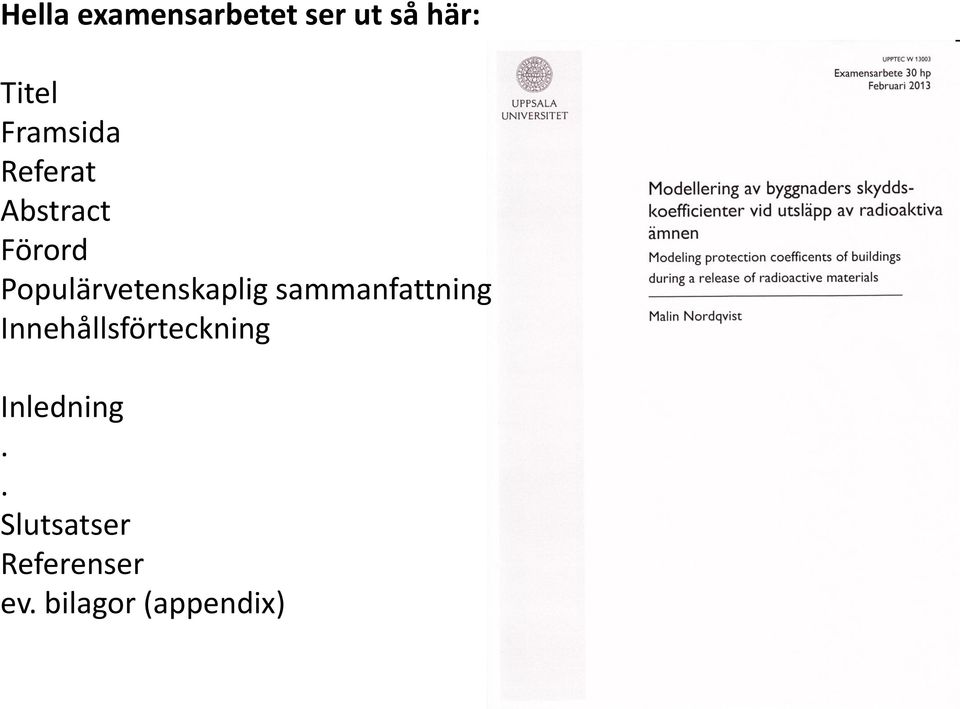 Populärvetenskaplig sammanfattning