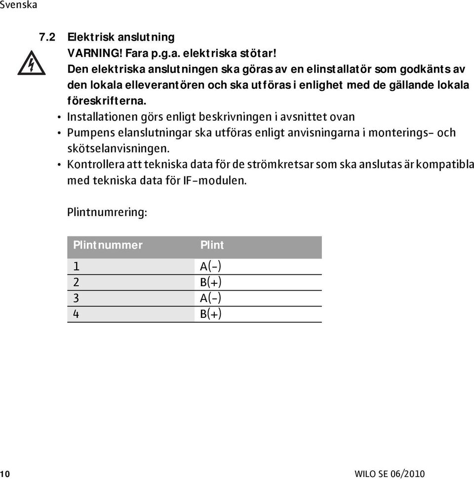 lokala föreskrifterna.