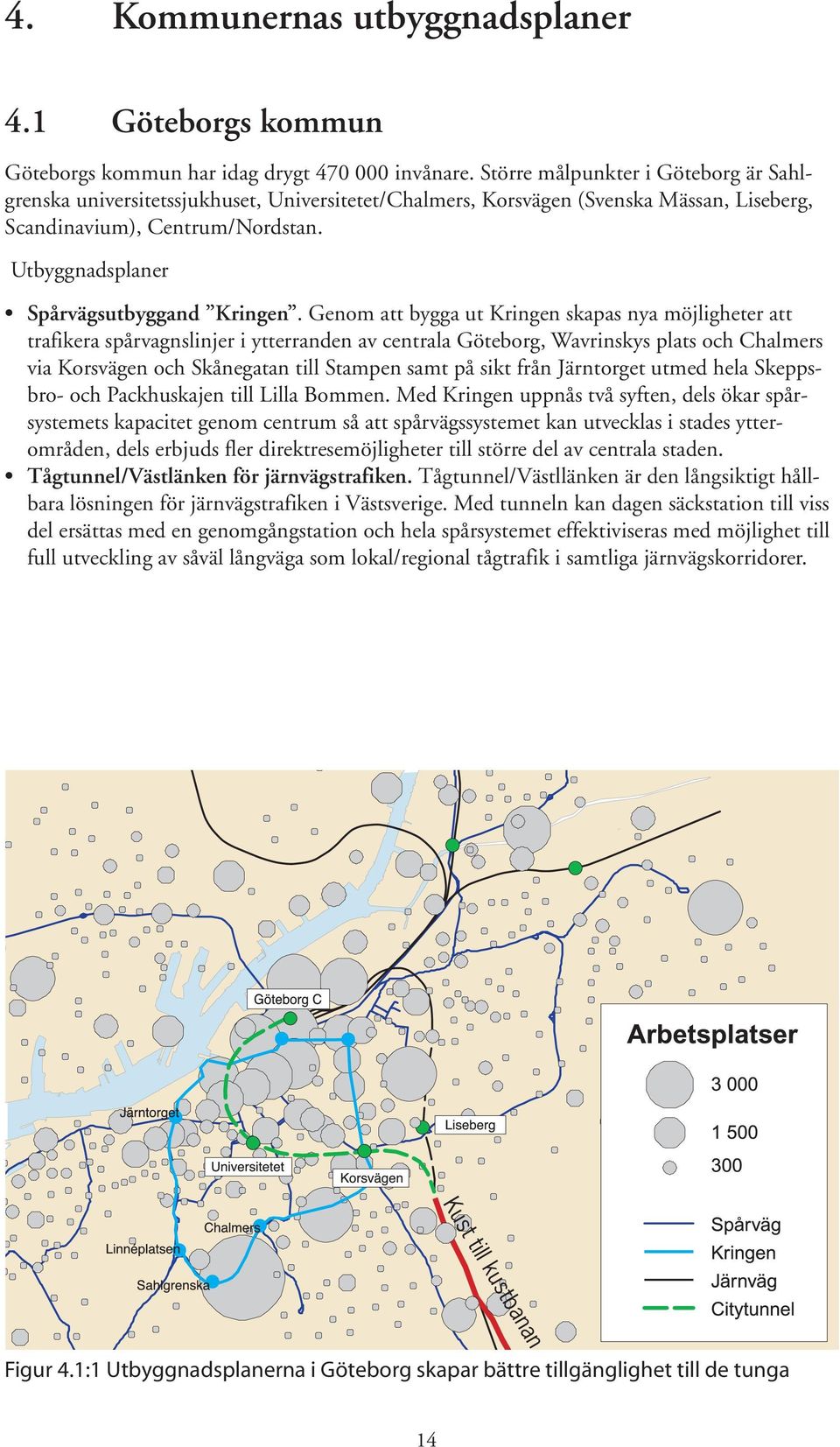 Utbyggnadsplaner Spårvägsutbyggand Kringen.