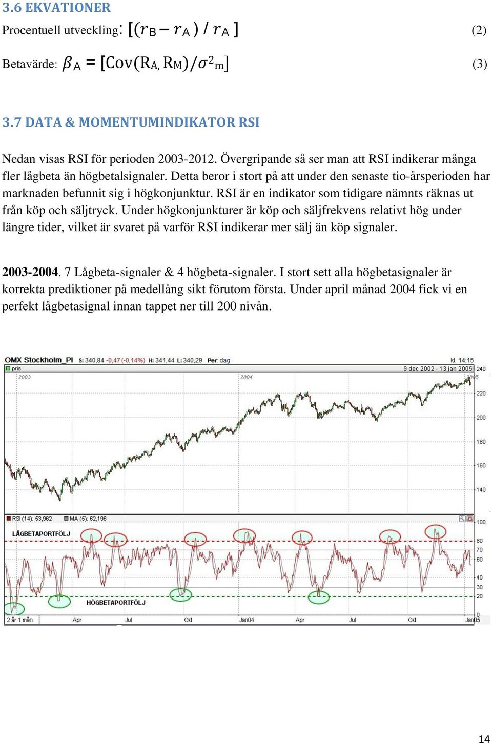 RSI är en indikator som tidigare nämnts räknas ut från köp och säljtryck.