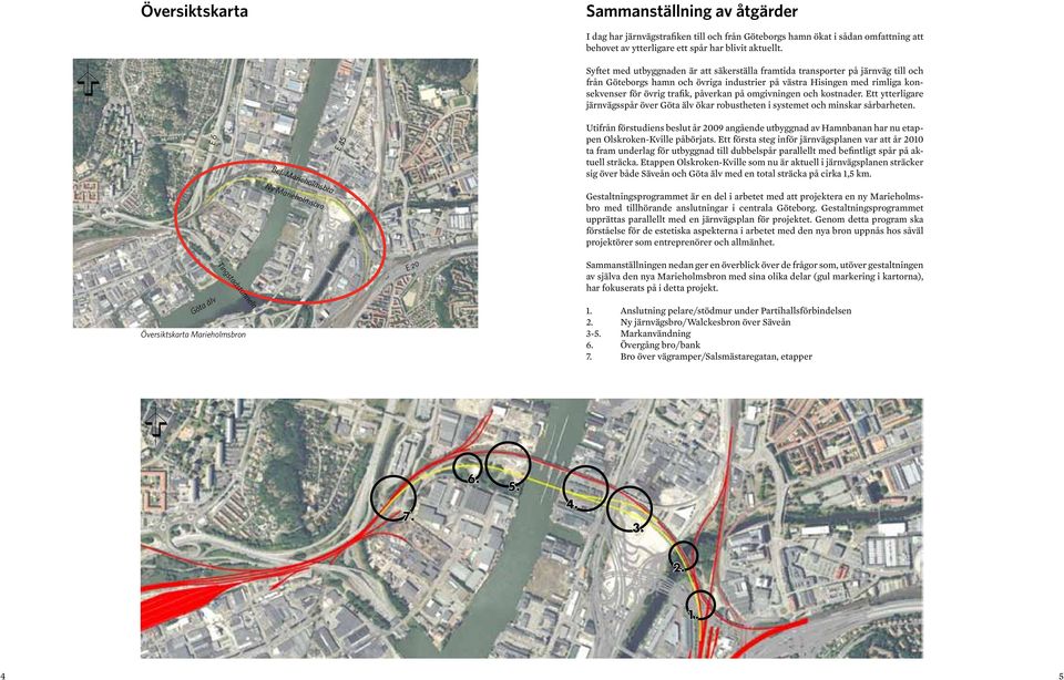 Syftet med utbyggnaden är att säkerställa framtida transporter på järnväg till och från Göteborgs hamn och övriga industrier på västra Hisingen med rimliga konsekvenser för övrig trafik, påverkan på