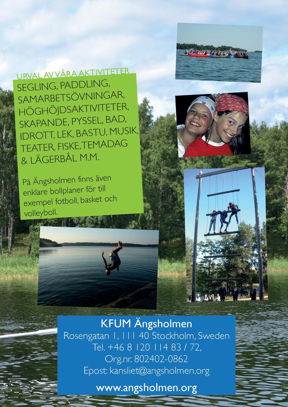 AG TEATER, FISKE, TEMA