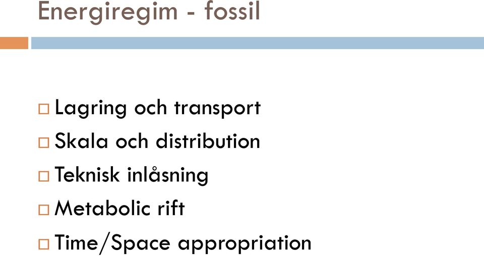 distribution Teknisk inlåsning