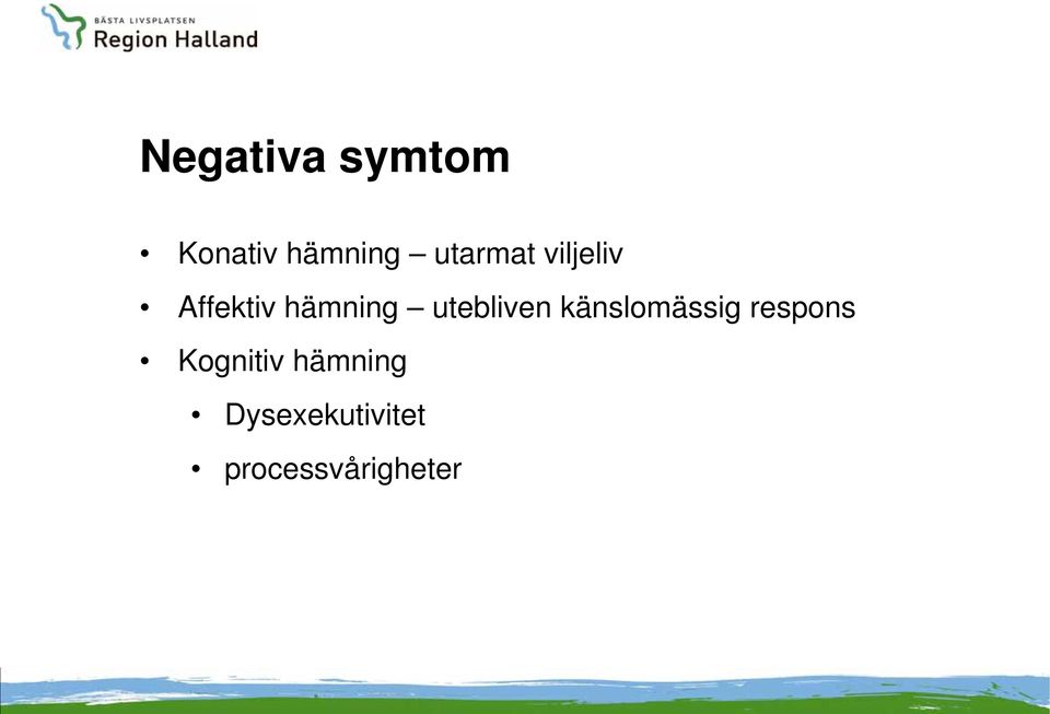 utebliven känslomässig respons