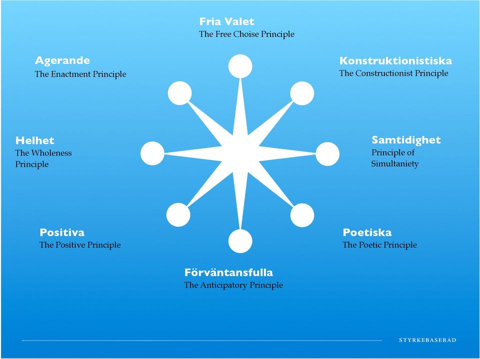 Principle Samtidighet Principle of Simultaniety Positiva The Positive