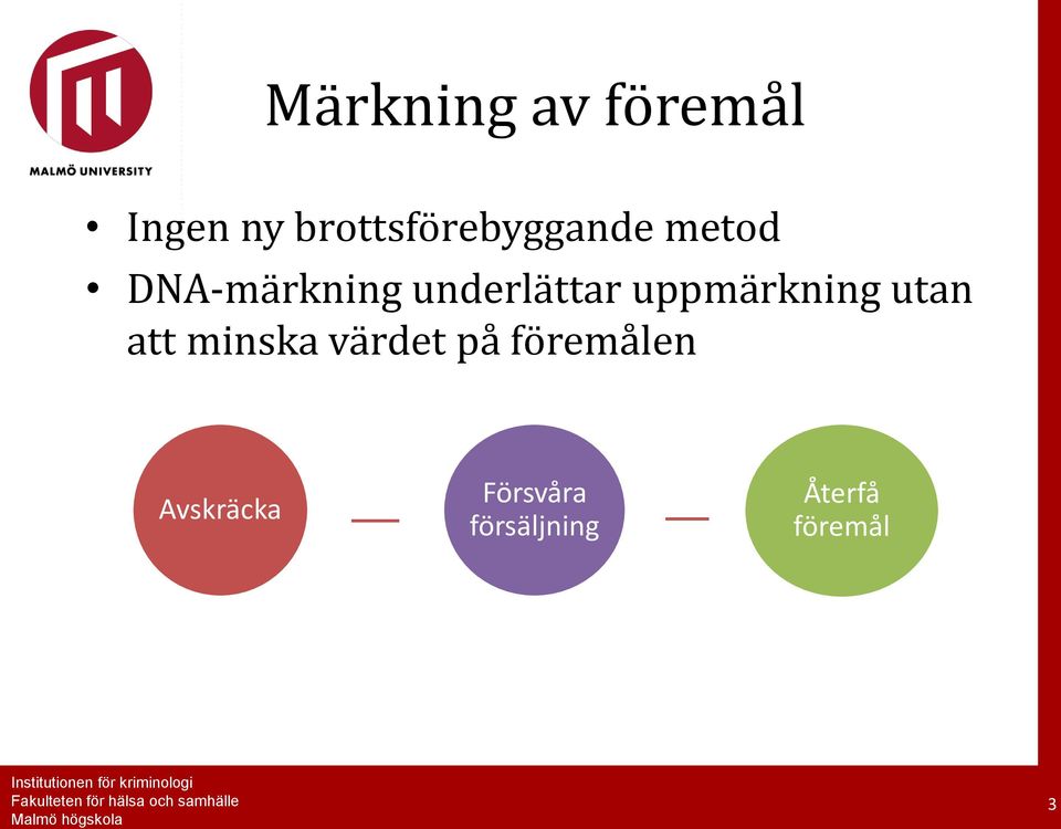 underlättar uppmärkning utan att minska