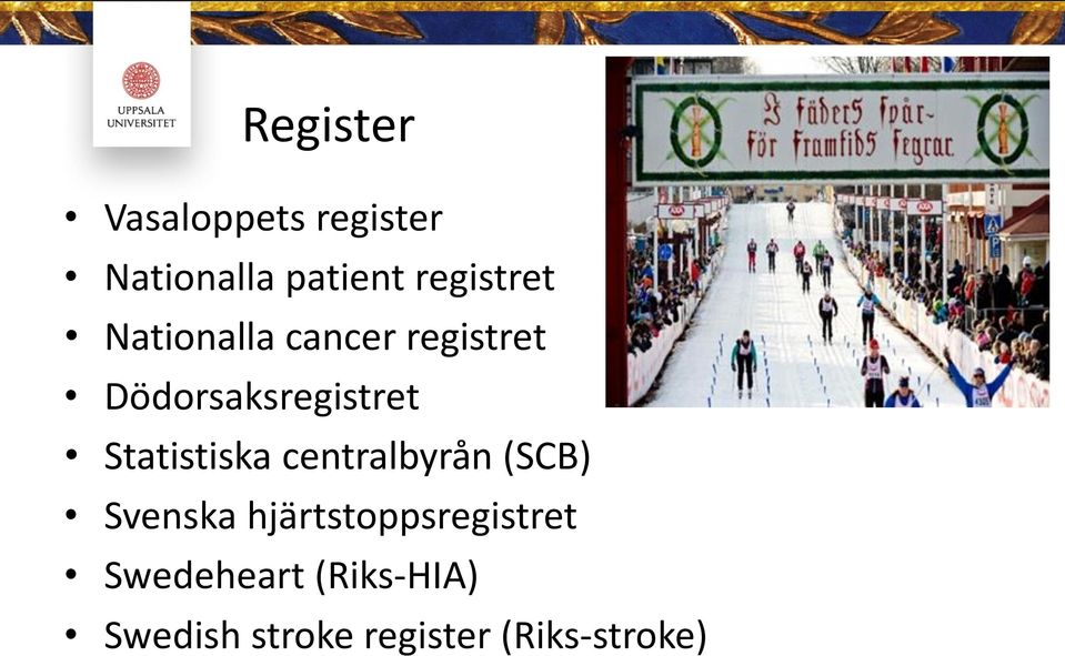 Statistiska centralbyrån (SCB) Svenska