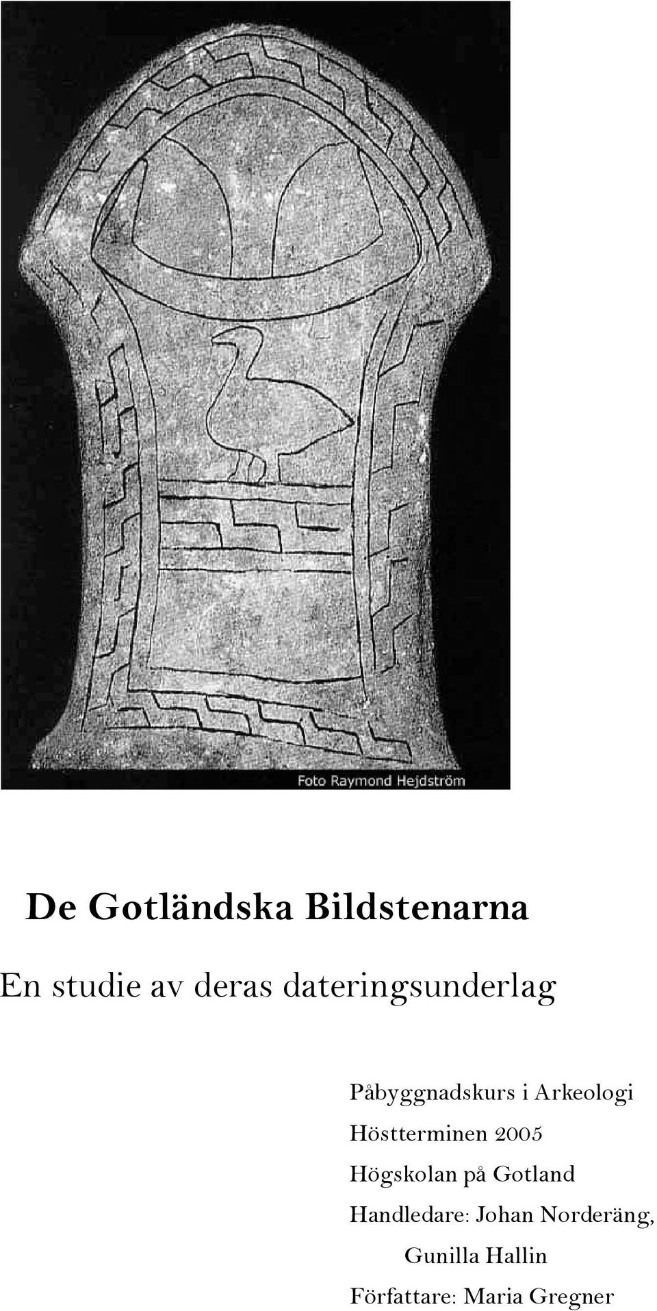 Höstterminen 2005 Högskolan på Gotland