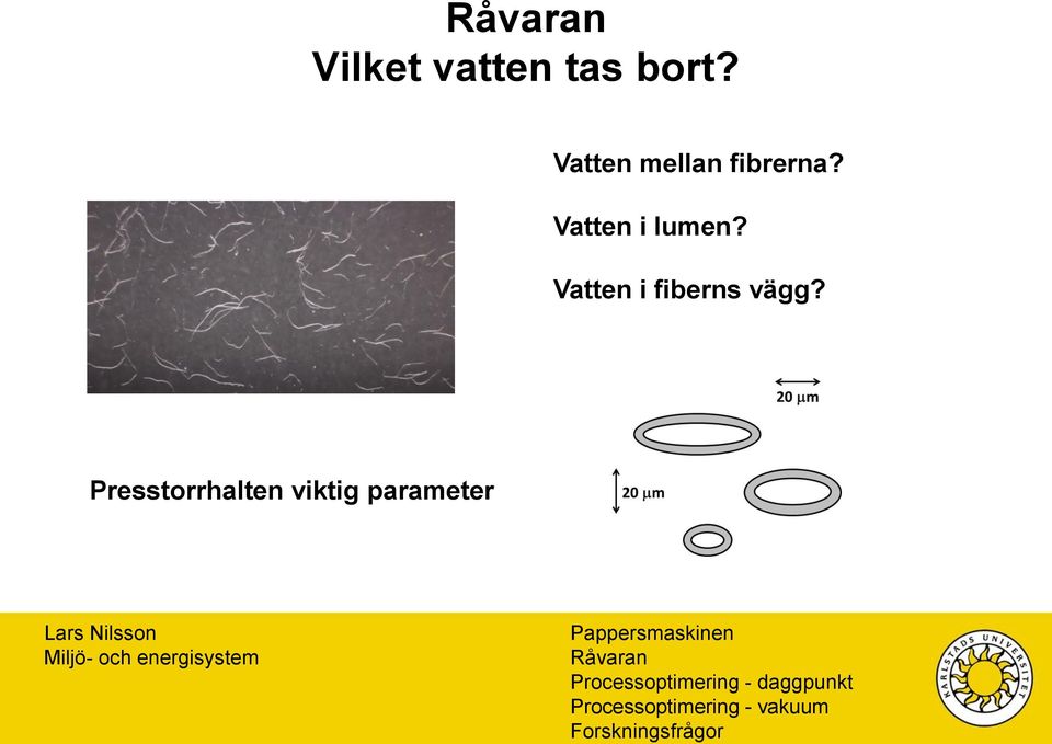 Vatten i lumen?