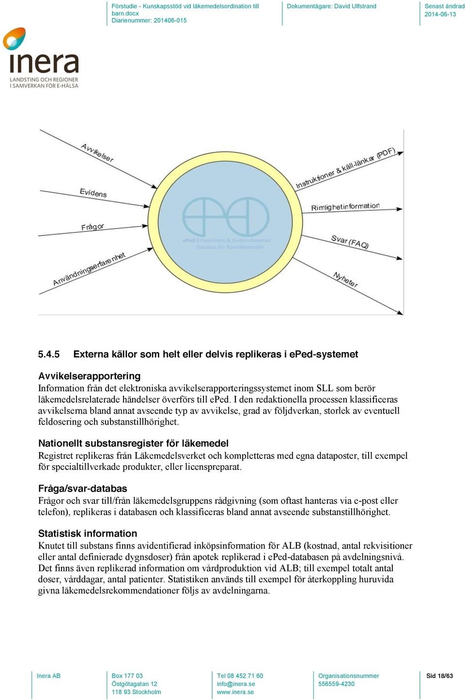 I den redaktionella processen klassificeras avvikelserna bland annat avseende typ av avvikelse, grad av följdverkan, storlek av eventuell feldosering och substanstillhörighet.