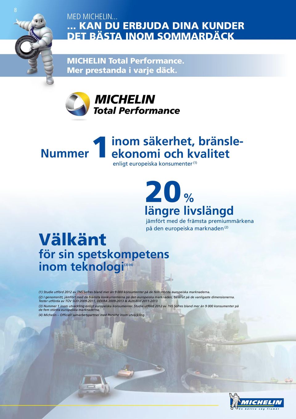 på den europeiska marknaden (2) (1) Studie utförd 2012 av TNS Sofres bland mer än 9 000 konsumenter på de fem största europeiska marknaderna.