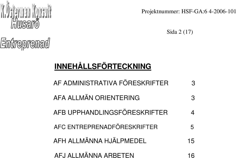 UPPHANDLINGSFÖRESKRIFTER 4 C