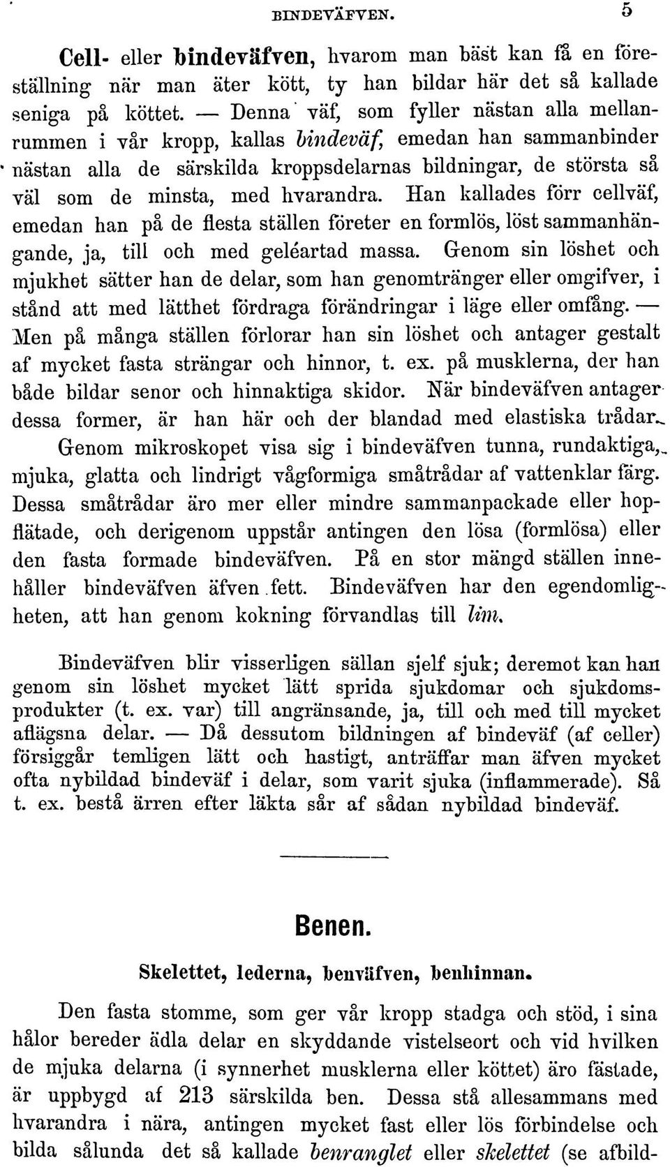 Han kallades fdrr cellvaf, emedan han pa de fiesta stallen fdreter en formlds, lost sammanhangande, ja, till och med geleartad massa.