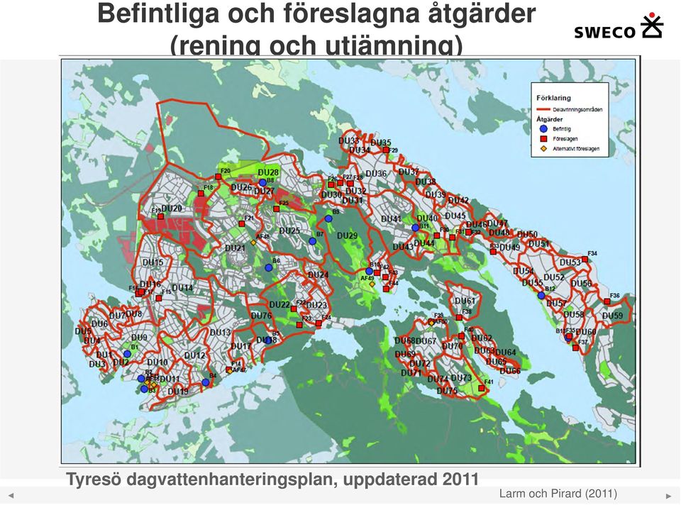 Tyresö dagvattenhanteringsplan,