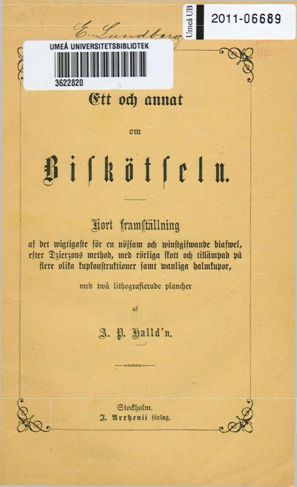 loiitfigifioatibe biafttel, efter ^icrjouö utctfjod, litcö rörliga flott otij