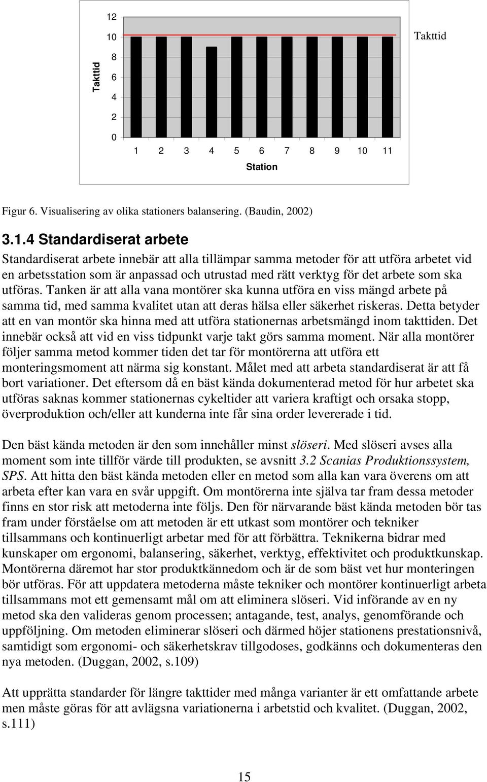 Tanken är att alla vana montörer ska kunna utföra en viss mängd arbete på samma tid, med samma kvalitet utan att deras hälsa eller säkerhet riskeras.