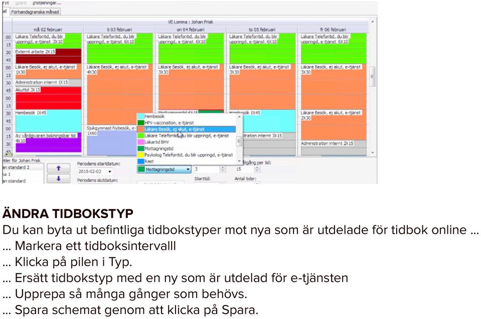 .. Klicka på pilen i Typ.