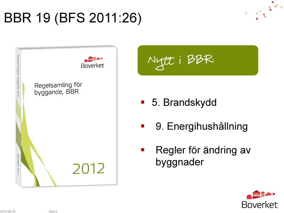 Energihushållning Regler