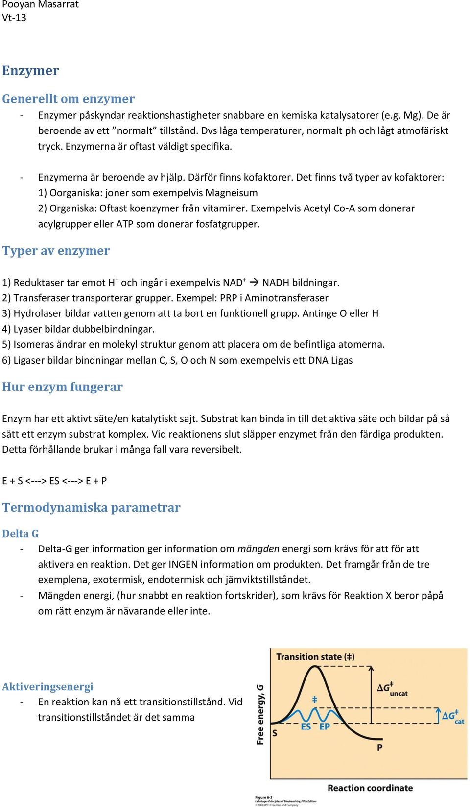 Det finns två typer av kofaktorer: 1) Oorganiska: joner som exempelvis Magneisum 2) Organiska: Oftast koenzymer från vitaminer.