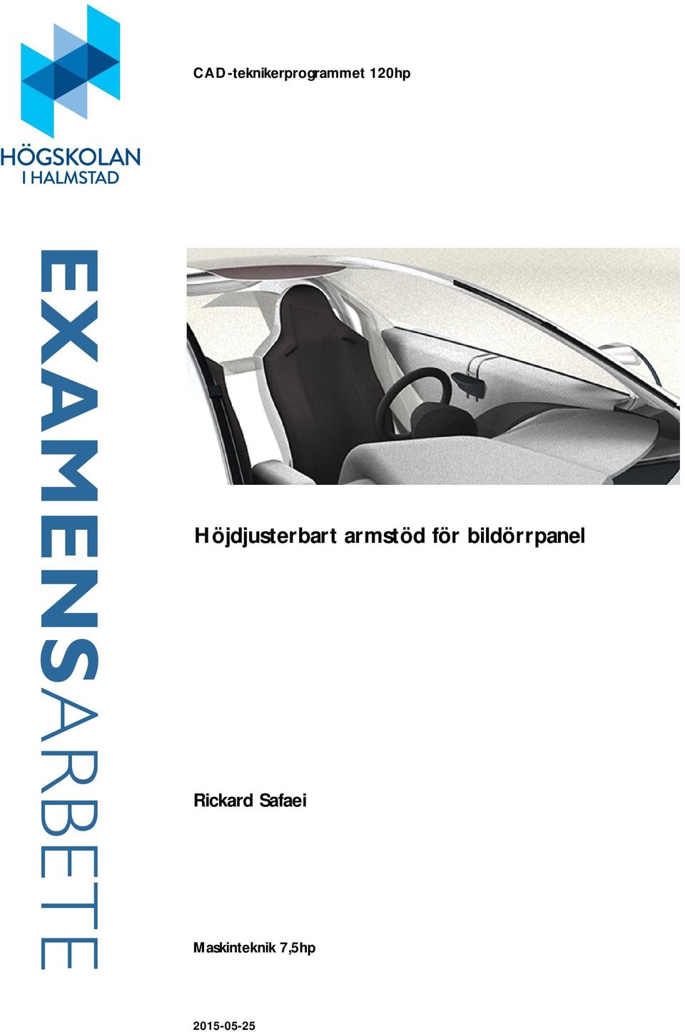 armstöd för bildörrpanel