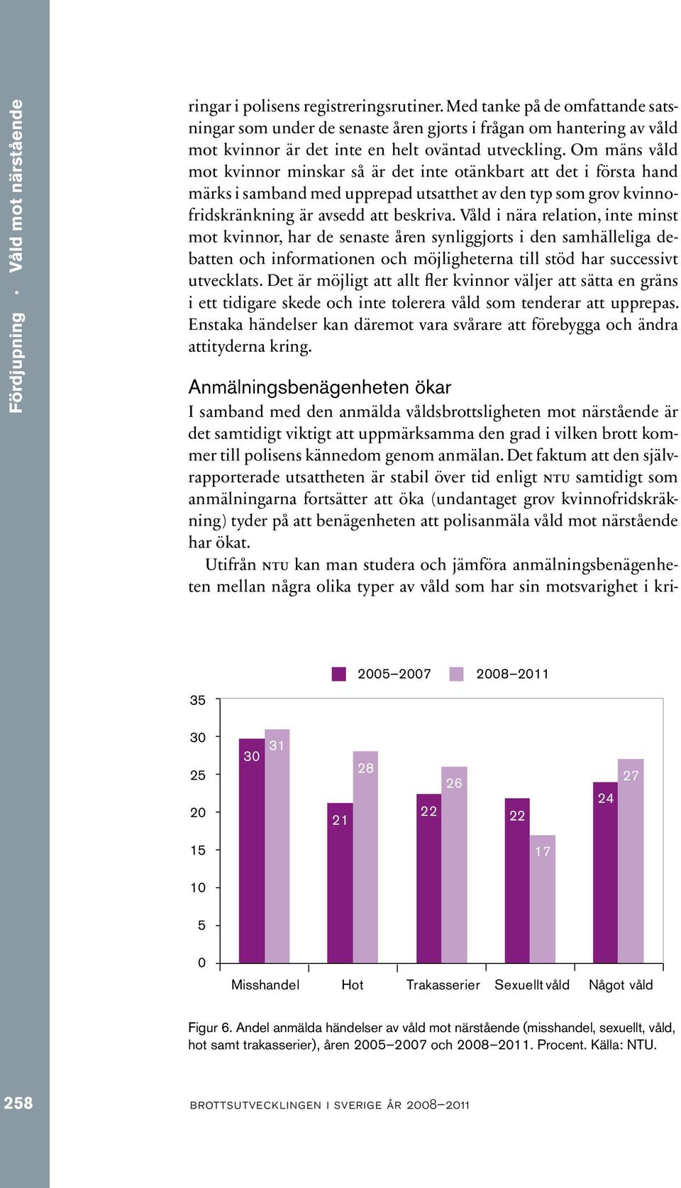 Om mäns våld mot kvinnor minskar så är det inte otänkbart att det i första hand märks i samband med upprepad utsatthet av den typ som grov kvinnofridskränkning är avsedd att beskriva.