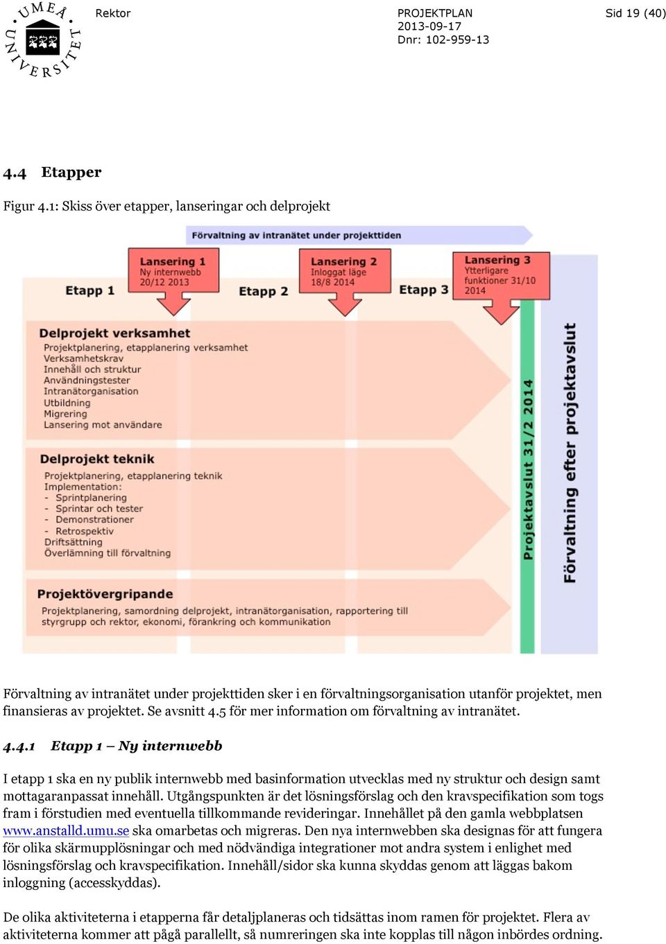 5 för mer information om förvaltning av intranätet. 4.